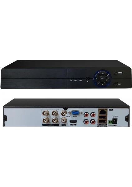 Avenir Kayıt Cihazı Ahd Dvr 4 Kanal 2mp 1080P H265 5ın1 Hibrit Xmeye Avenir AV TC04GM