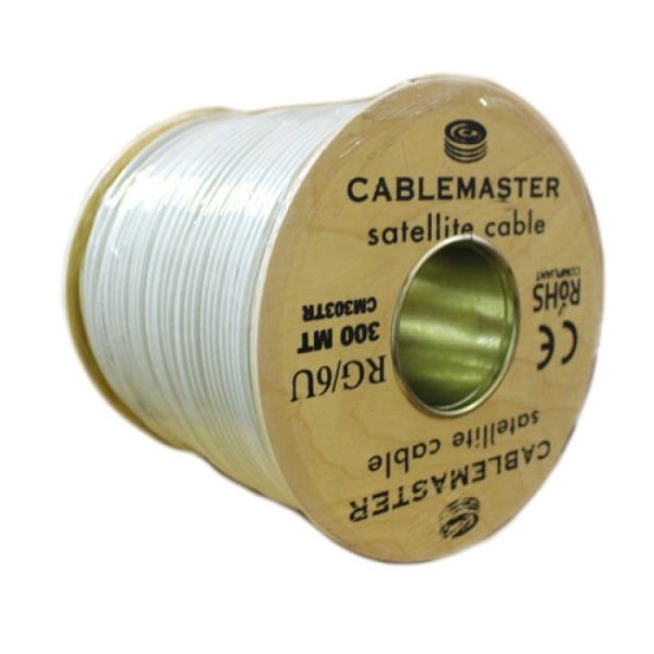 product 0001105 cablemaster cm 303 64 tel rg6 u4 bakir alasimli medium plus koaksiyel kablo 300mt 55099545693941742