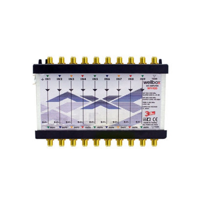 product 0001364 wy 920 9if 1rf 20 db multiswitch amplifier 41539599865946231