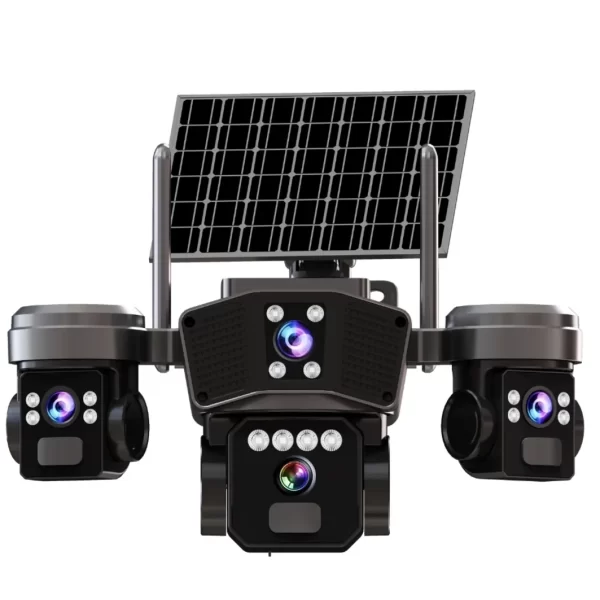 Avenir AV M09 9mp 3 Kameralı Solar Panelli Güneş Enerjili 4g Sim Kartlı Sesli Kamera