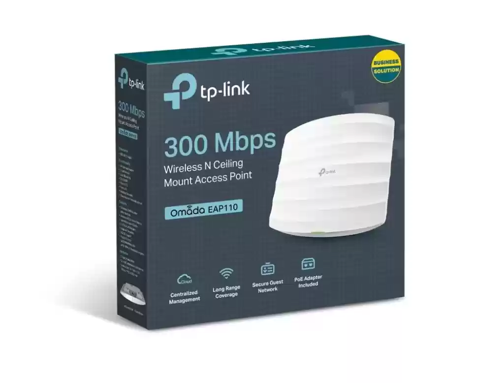 tp link eap110 300 mbps 24 ghz tavan tipi access point 181391110 sw1000sh760