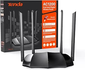 TENDA AC8 ROU AC1200 Dual Band Gigabit Router
