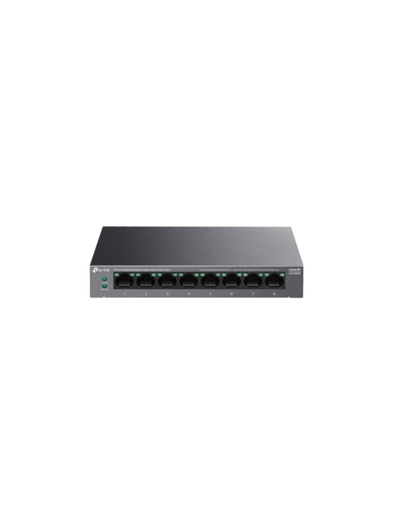 TP Link LS108GP 8port Gıgabıt Desktop Swıtch