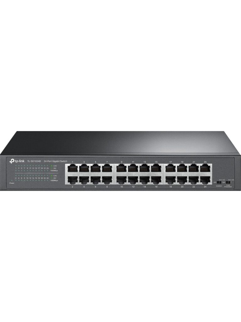TP Link TL SG1024D 24 Port Mbps Gigabit Switch