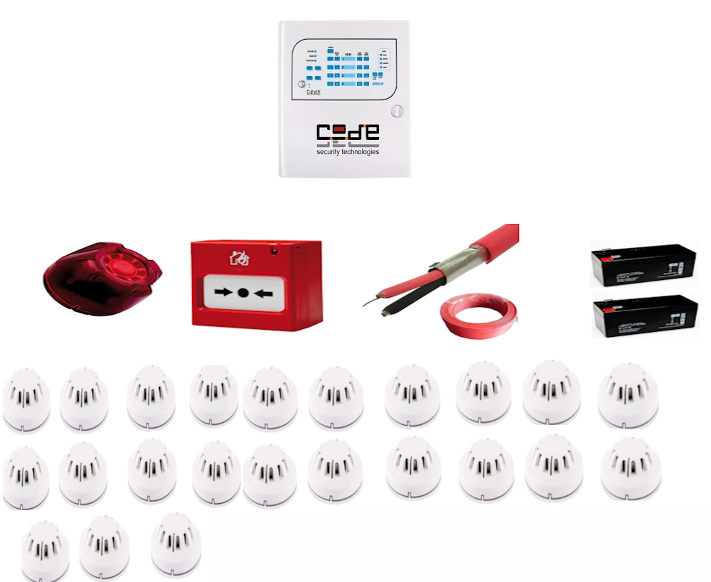 Codesec 23 Bölgeli Yangın Alarm Sistemi: Çok Katlı Binalara Özel
