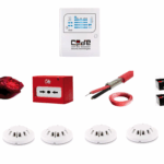 Codeces 4 Bölgeli Konvensiyonel Sertifikalı Arama Modüllü Yangın Alarm Seti