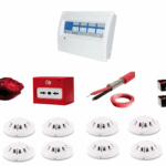 Eleks 8 Bölgeli Konvensiyonel Sertifikalı Yangın Alarm Seti