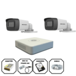 Hikvision 2 Kameralı Full HD Güvenlik Kamera Seti
