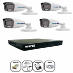 Marel 4 Kameralı Full HD Güvenlik Kamera Seti