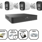 UNV 4 Kameralı Full HD Güvenlik Kamera Seti